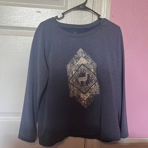 Animal crewneck sweater